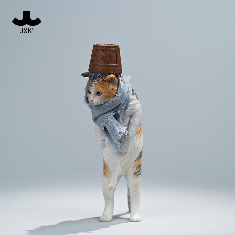 JXK 201 1/6銭湯で働くニャンさん JXK Studio出品