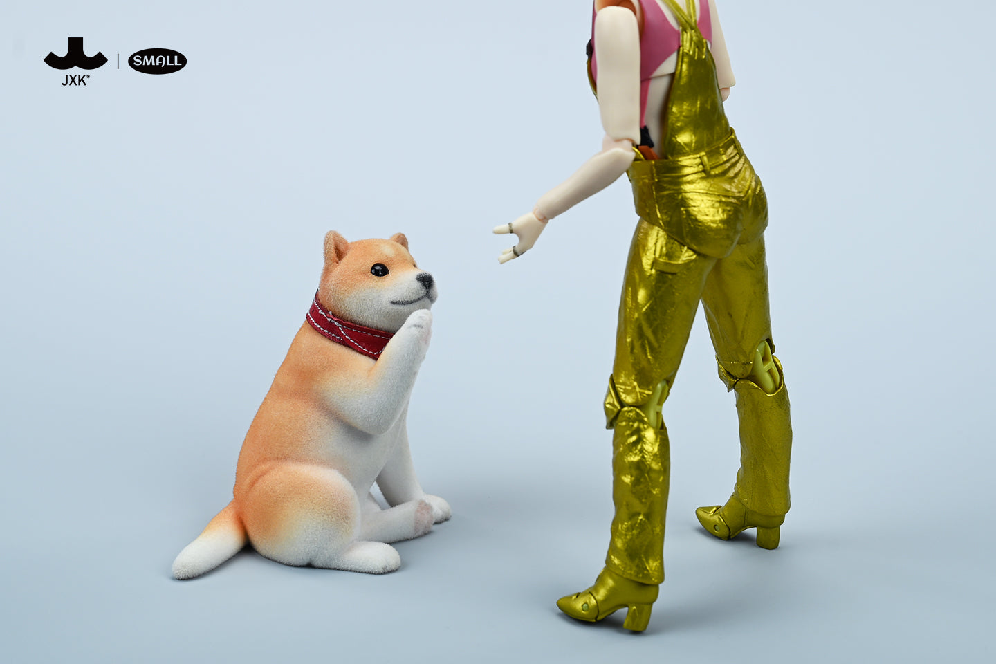 JXK&small 1/12 JS2401 植绒柴犬 JXK Studio出品