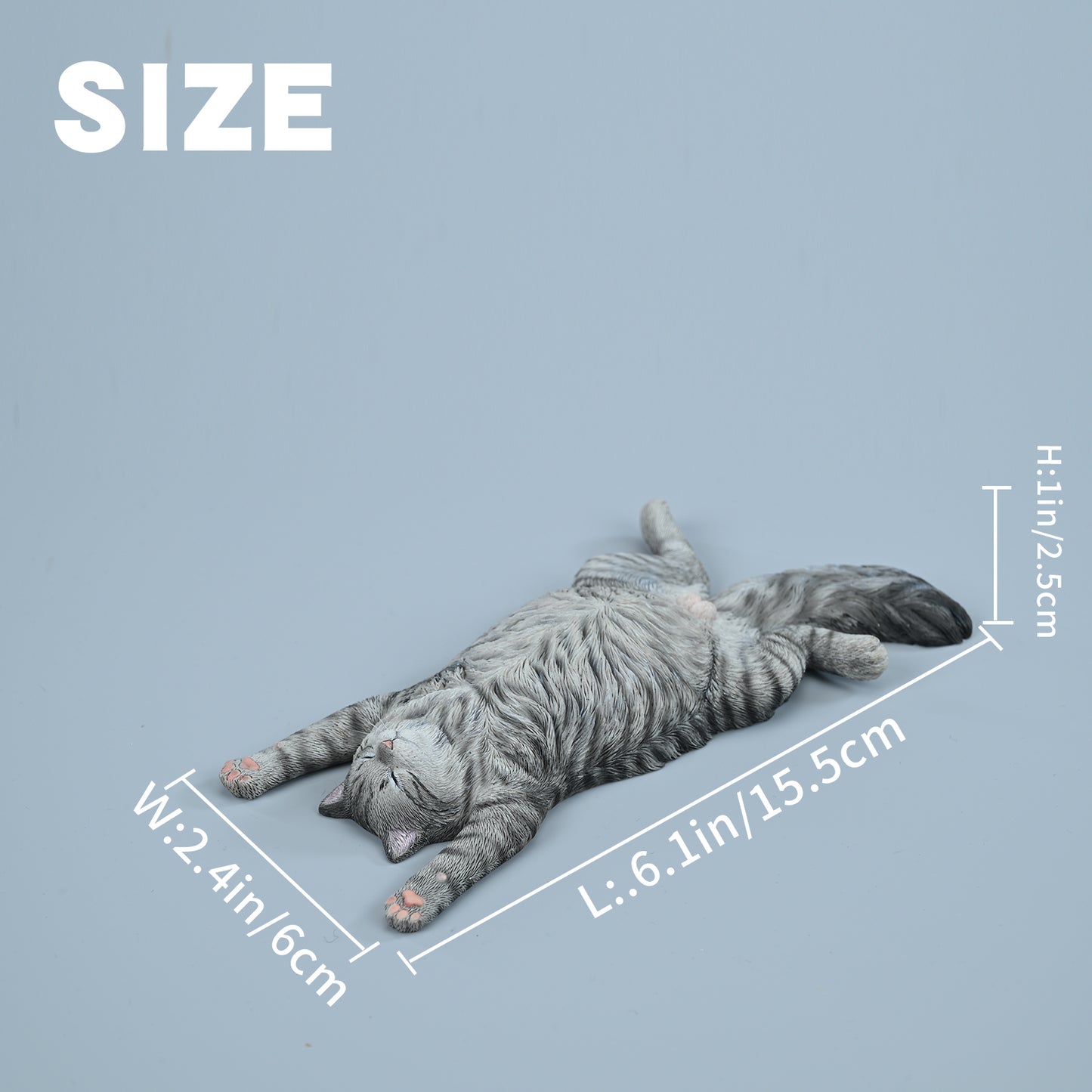 JXK 206 1/6寝そベった猫 JXK Studio出品