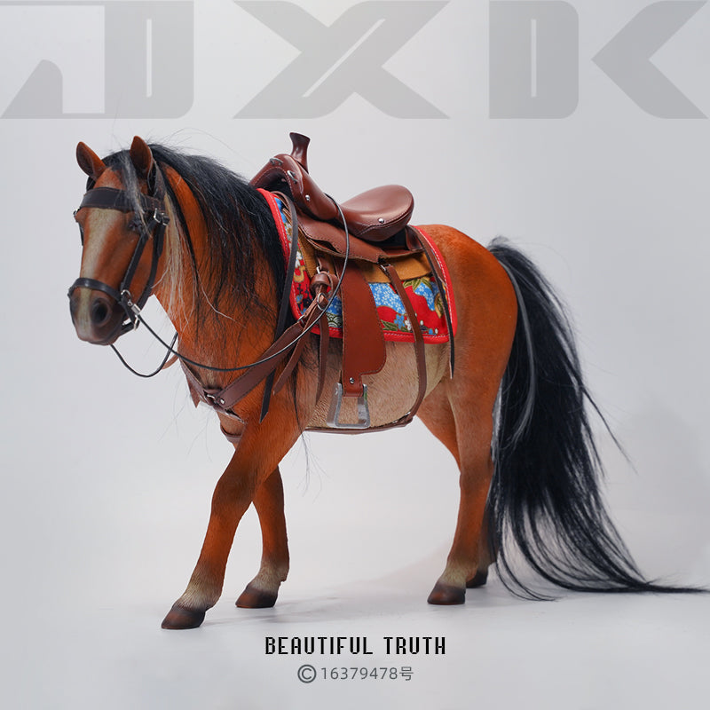 JXK165 1/6 モンゴル馬フィギュア／馬具オプション（全12種）