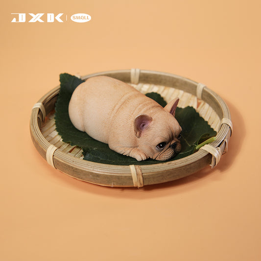 JS2217 Resin Bread French Bulldog Decor from JXK Studio