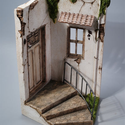 MMMTOYS M2212 1/12 ヨーロッパ小屋の扉 発光ジオラマ