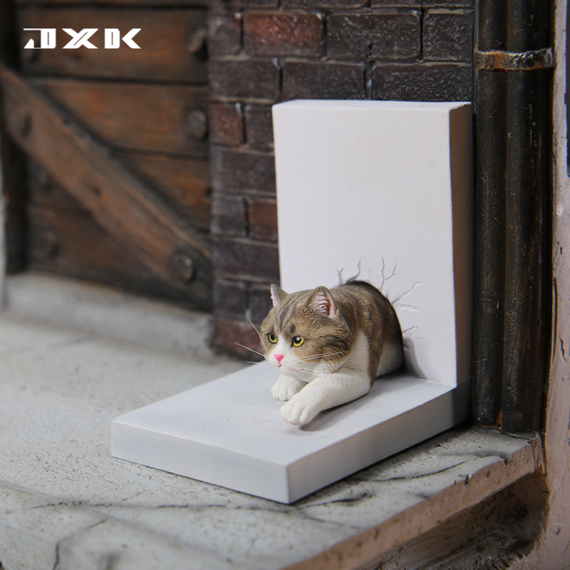 JXK壁越しの猫
