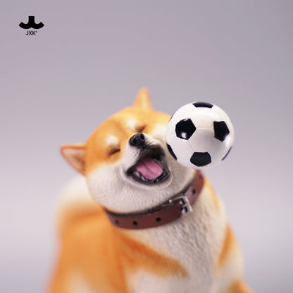 JXK 072 サッカー選手柴犬 JXK Studio出品