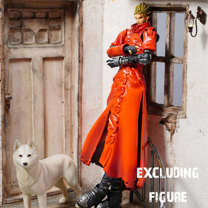 MMMTOYS M2212 1/12 ヨーロッパ小屋の扉 発光ジオラマ