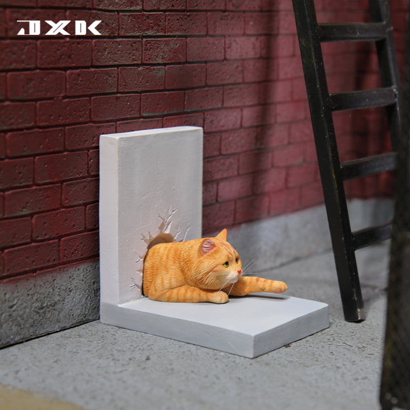 JXK壁越しの猫