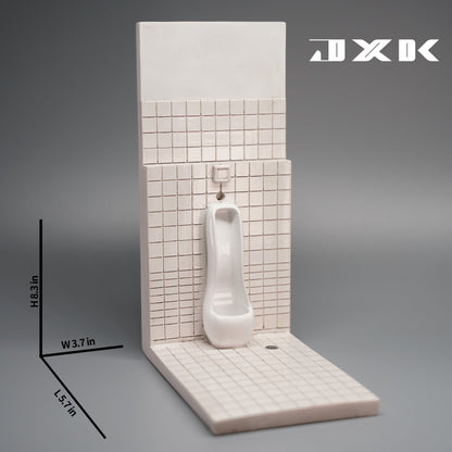 MMMTOYS M2102 1/12 公衆トイレ ジオラマ｜A・B