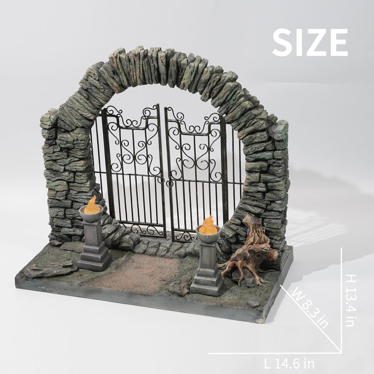 MMMTOYS M2235 1/12 魔法の門テラス 発光ジオラマ