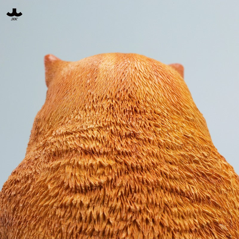 JXK345 ぽっちゃりパンツ猫 樹脂フィギュア（体重計付き・全2種）