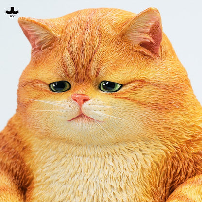 JXK345 ぽっちゃりパンツ猫 樹脂フィギュア（体重計付き・全2種）