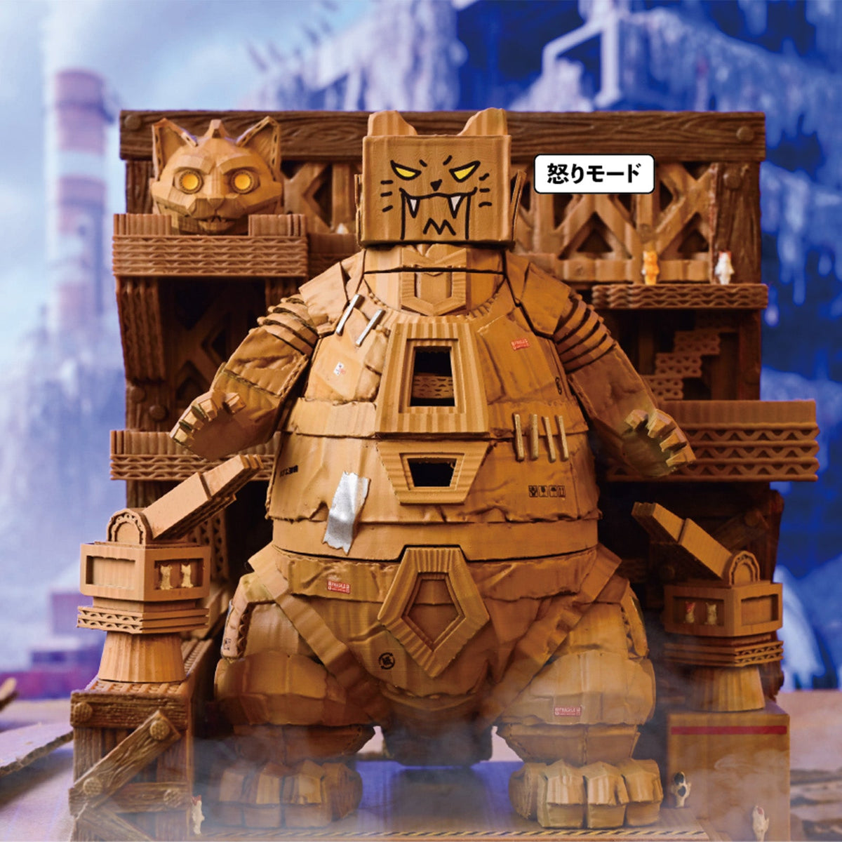 BID TOYS BT02 紙くず怪獣ニャジラ 猫フィギュア（3種）