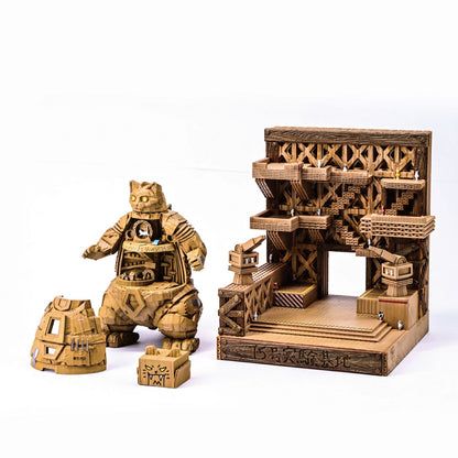 BID TOYS BT02 紙くず怪獣ニャジラ 猫フィギュア（3種）