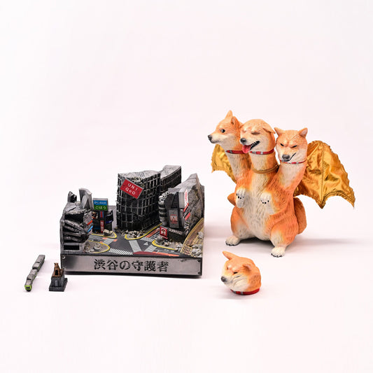 BID TOYS BT01 三頭柴犬フィギュア