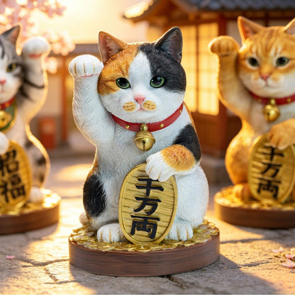 JXK379 千万両 招き猫2.0 レジンフィギュア｜A・B