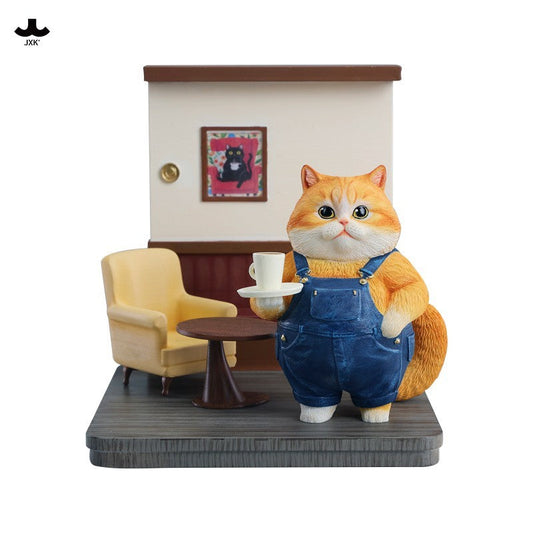 JXK351 猫カフェの店員さん