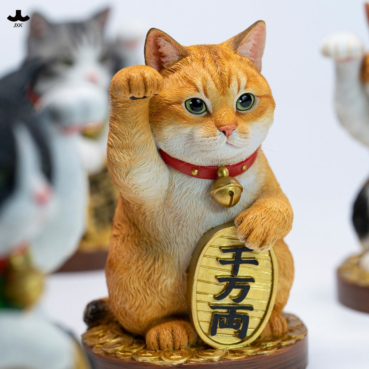 JXK379 千万両 招き猫2.0 レジンフィギュア｜A・B