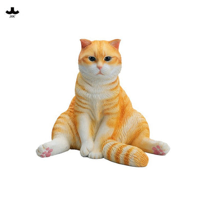 JXK356 1/3 ぼんやりおすわり猫