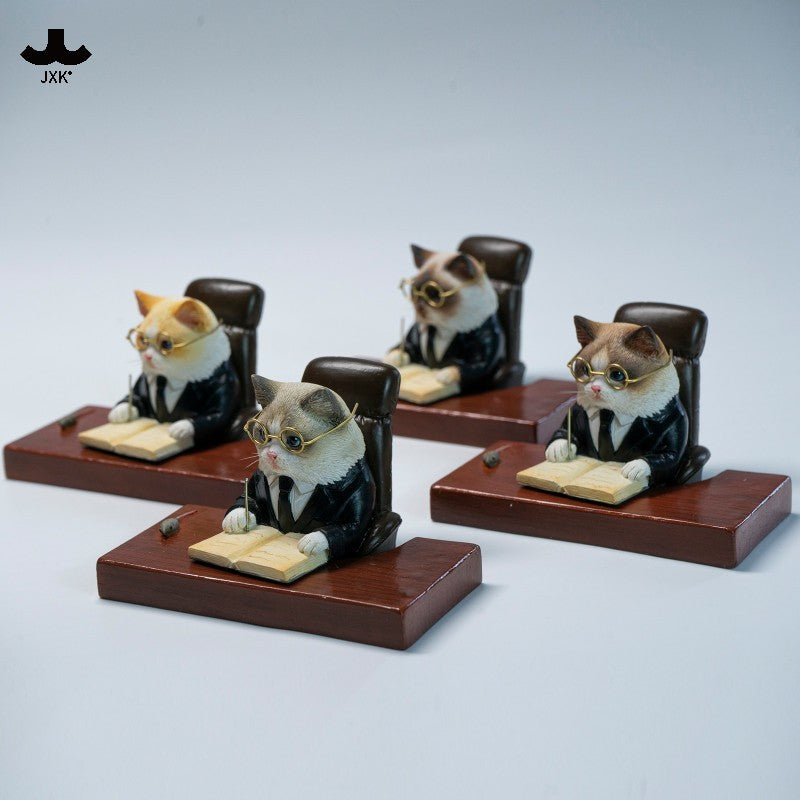 JXK329 エグゼクティブ猫 デスク版