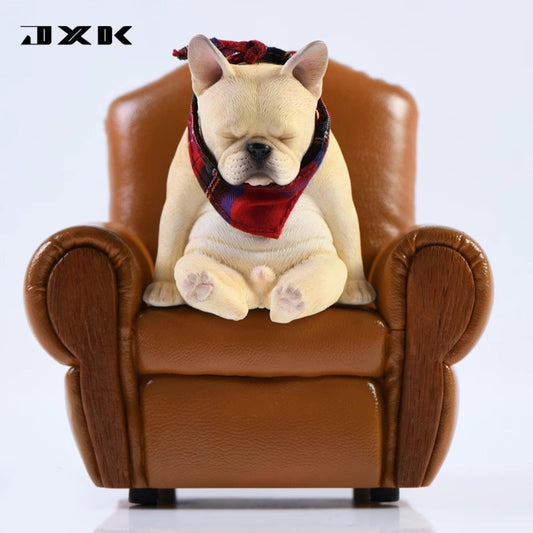 JXK 045/44	 1/6 怠け犬 フレンチブルドッグ  JXK Studio出品