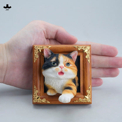 JS2608 脱走した飼い猫 樹脂フィギュア（全2種）
