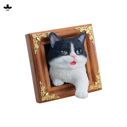 JS2608 脱走した飼い猫 樹脂フィギュア（全2種）