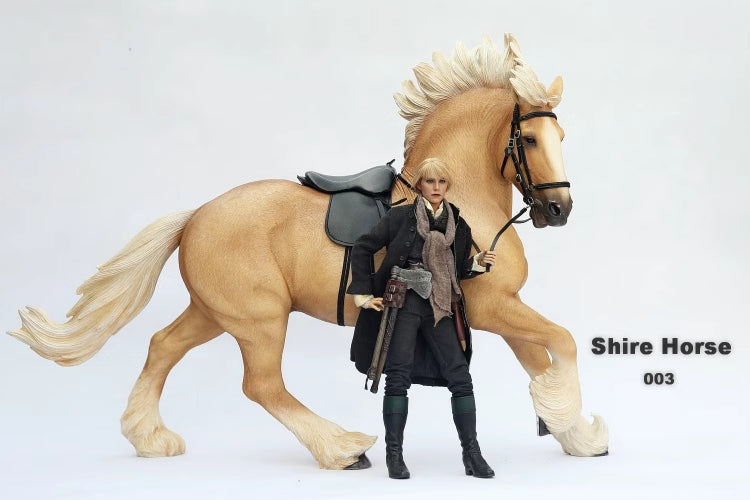 Mr.Z SH001–005 1/6 ブリティッシュ・シャイア馬 樹脂フィギュア（全5種） 商品画像