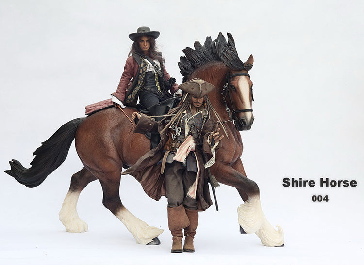 Mr.Z SH001–005 1/6 ブリティッシュ・シャイア馬 樹脂フィギュア（全5種） 商品画像