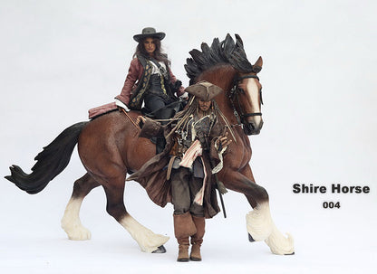Mr.Z SH001–005 1/6 ブリティッシュ・シャイア馬 樹脂フィギュア（全5種） 商品画像
