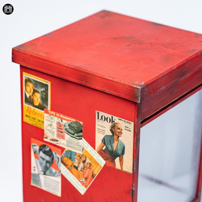 MMMTOYS M2608 1/6スケール レトロ電話ボックス ジオラマ小物