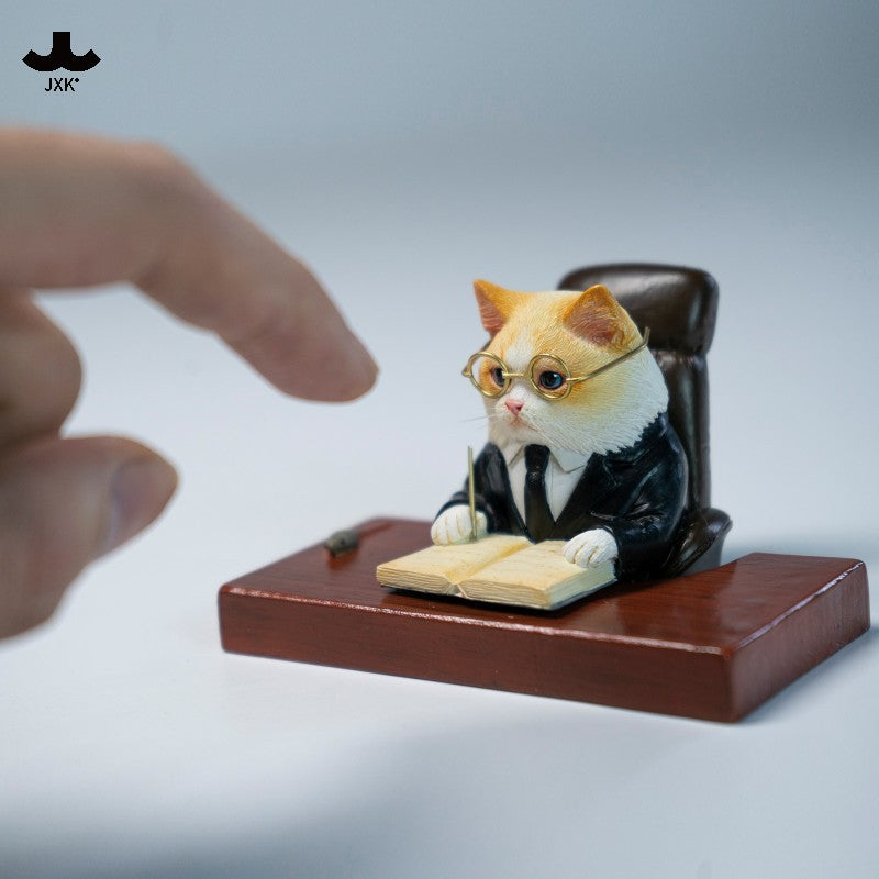 JXK329 エグゼクティブ猫 デスク版