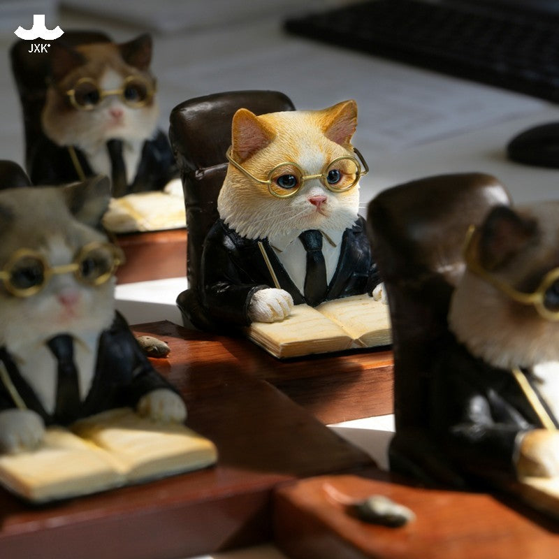 JXK329 エグゼクティブ猫 デスク版