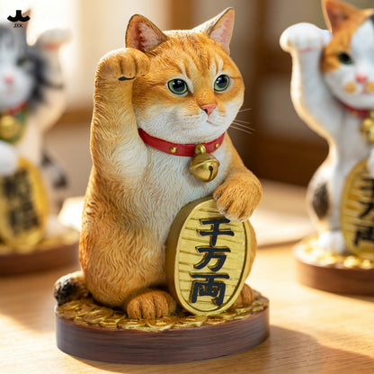 JXK379 千万両 招き猫2.0 レジンフィギュア｜A・B