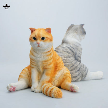 JXK356 1/3 ぼんやりおすわり猫