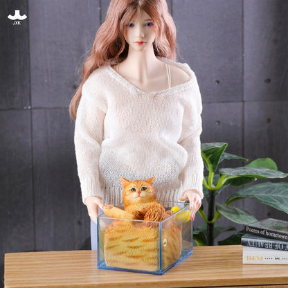 JXK340 泡風呂の猫 樹脂フィギュアセット（全4種）