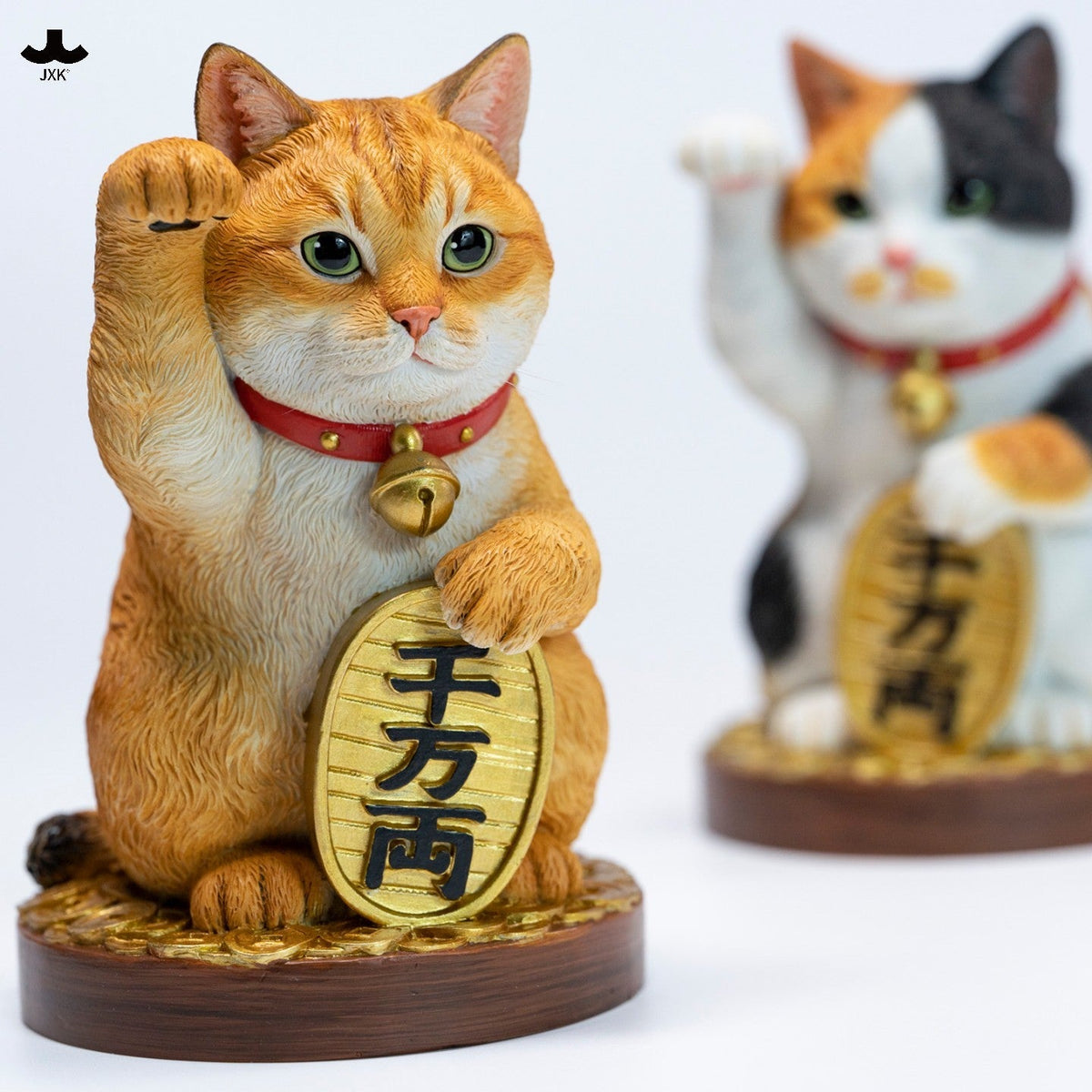 JXK379 千万両 招き猫2.0 レジンフィギュア｜A・B
