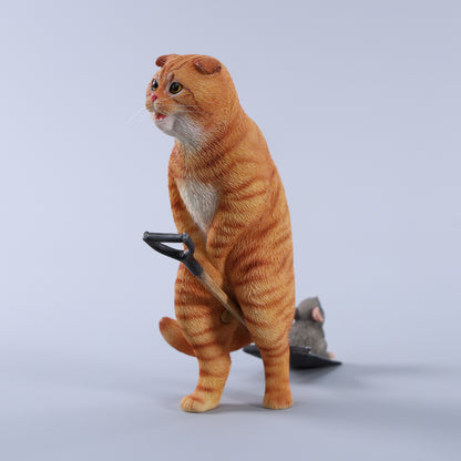 JXK 230 JXK 1/6 鼠にいたずらされた猫 JXK Studio出品