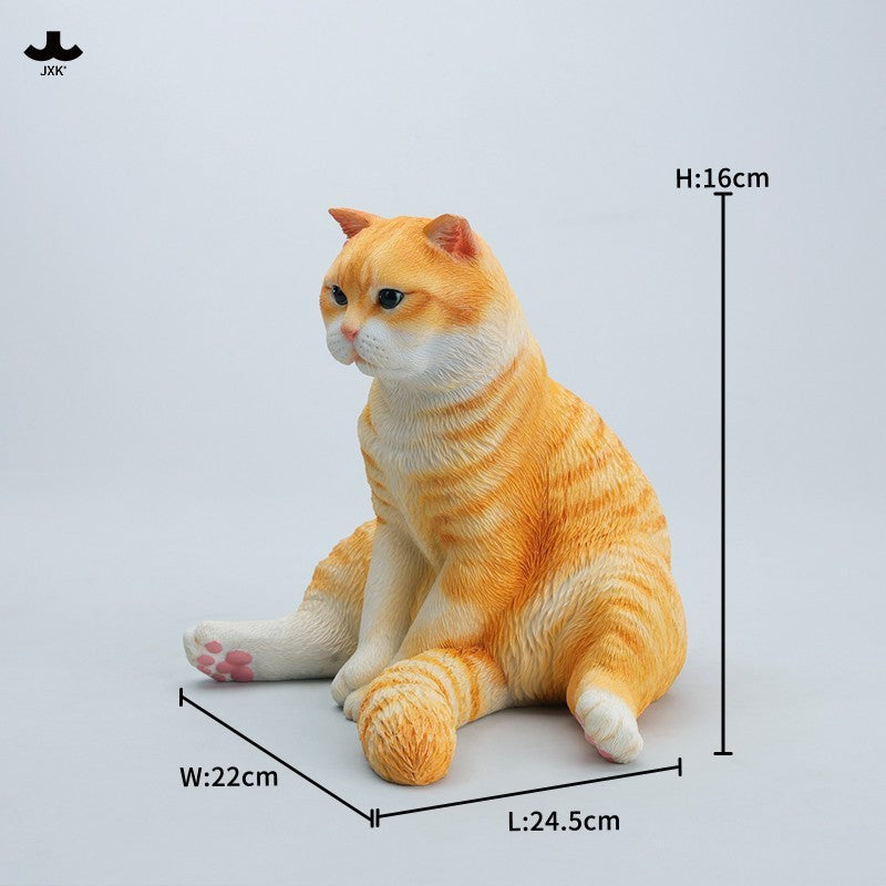 JXK356 1/3 ぼんやりおすわり猫