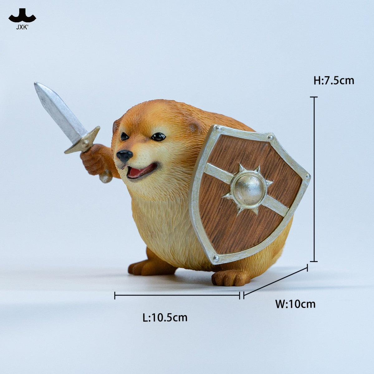 H2607 剣と盾の騎士犬 2.0