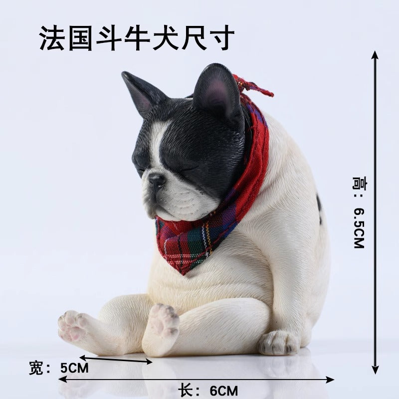 JXK 045/44	 1/6 怠け犬 フレンチブルドッグ  JXK Studio出品