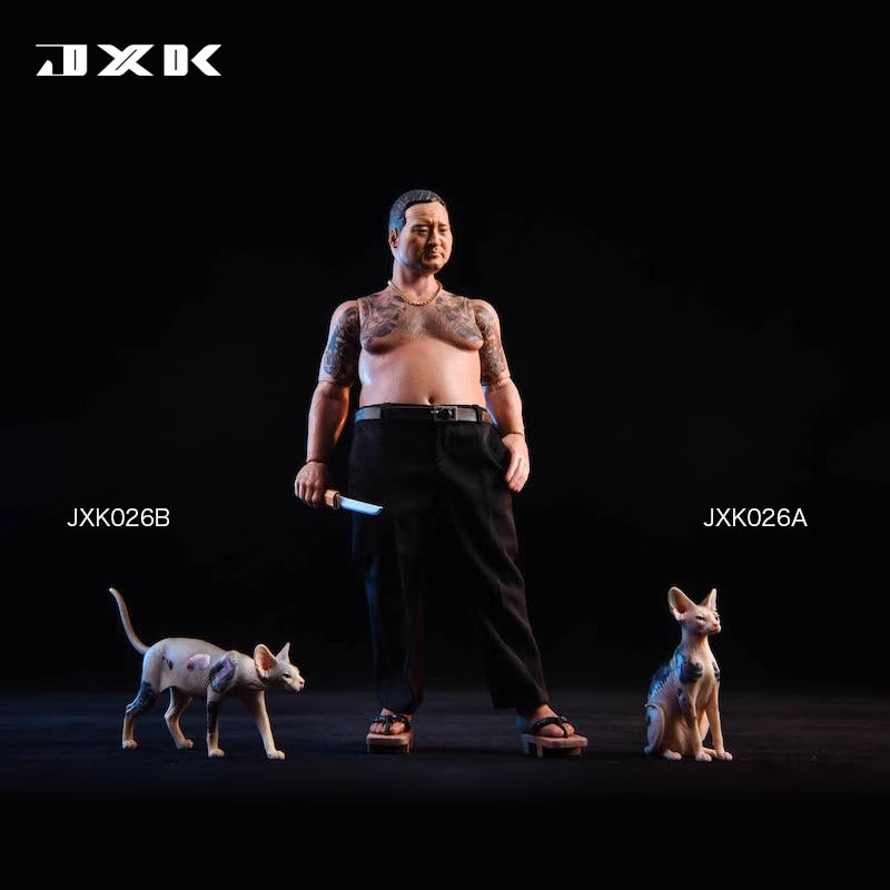 JXK 026 1/6 刺青スフィンクス【無毛猫】JXK Studio出品