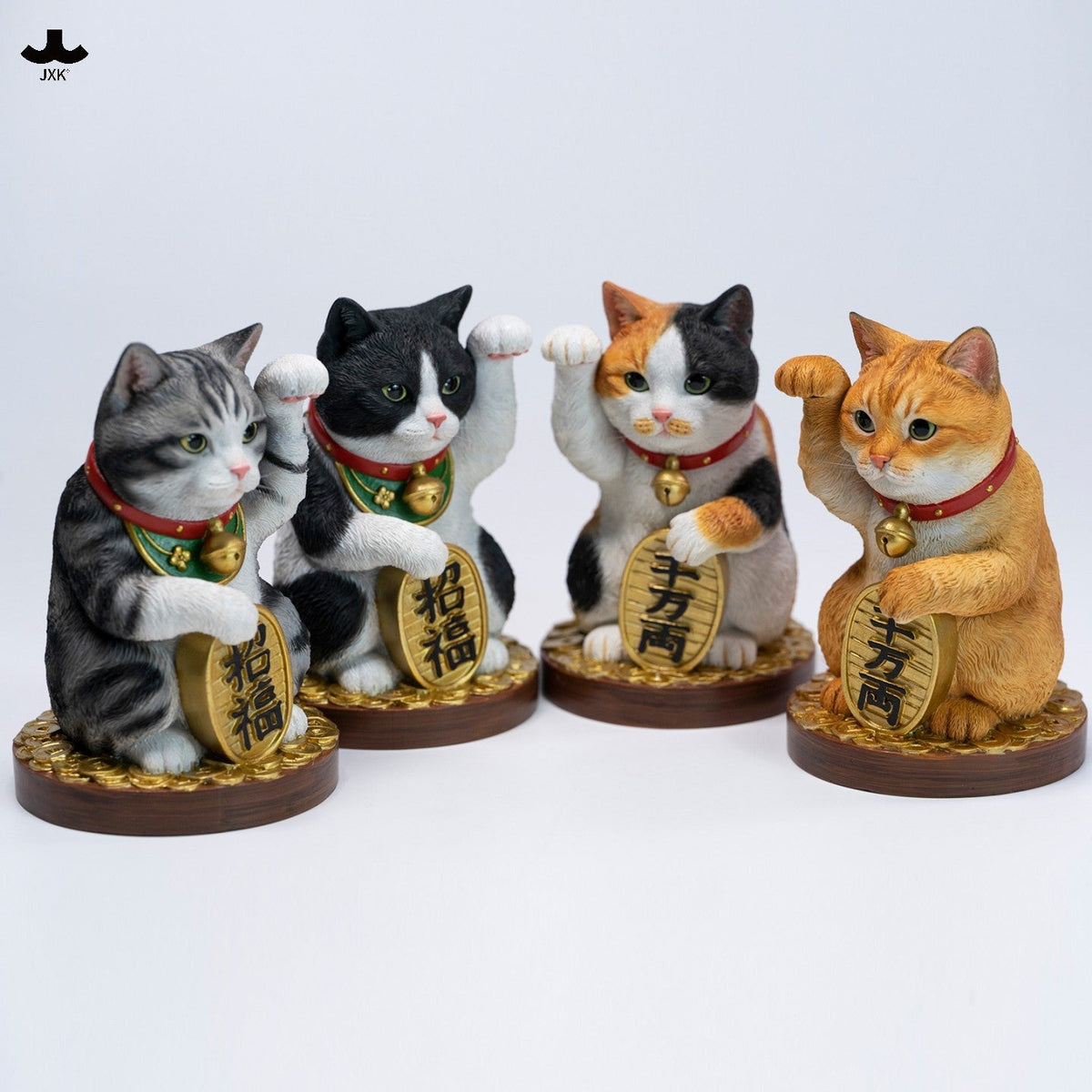 JXK379 千万両 招き猫2.0 レジンフィギュア｜A・B