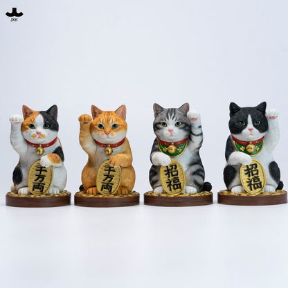 JXK379 千万両 招き猫2.0 レジンフィギュア｜A・B