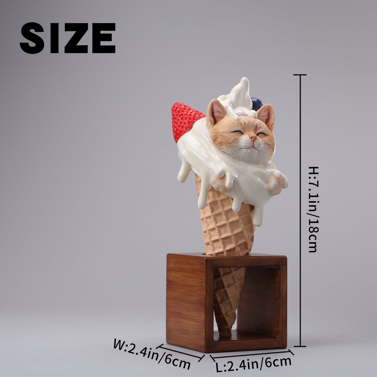 [予約3月発売]Jxk Studio JXK255 キティコーン　アイスクリーム猫