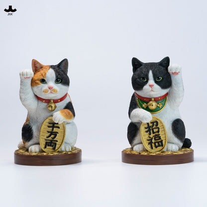 JXK379 千万両 招き猫2.0 レジンフィギュア｜A・B