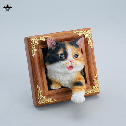 JS2608 脱走した飼い猫 樹脂フィギュア（全2種）