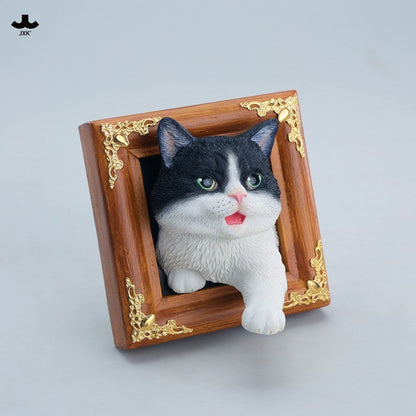 JS2608 脱走した飼い猫 樹脂フィギュア（全2種）