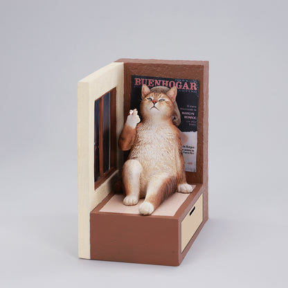 JXK317　窓辺でくゆらせる猫　　【予約】  JXK Studio出品