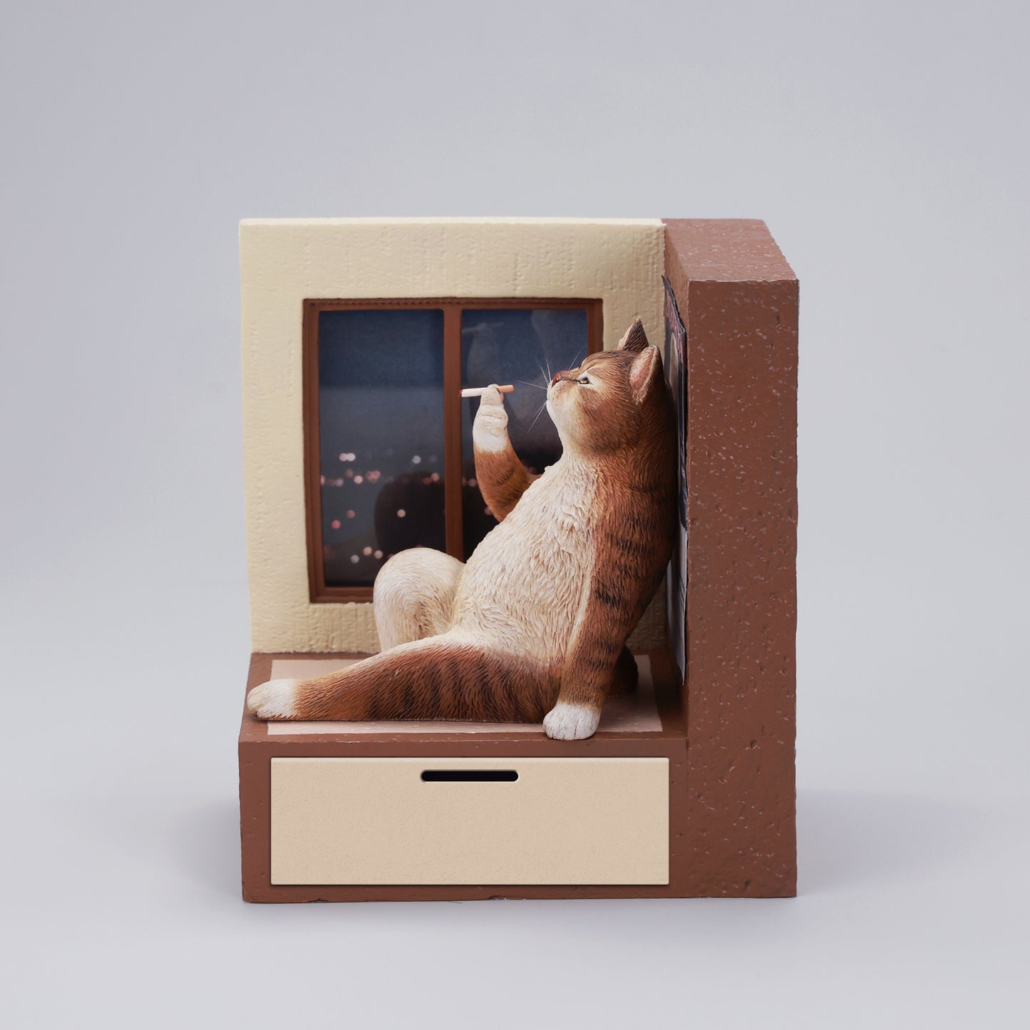 JXK317　窓辺でくゆらせる猫　　【予約】  JXK Studio出品