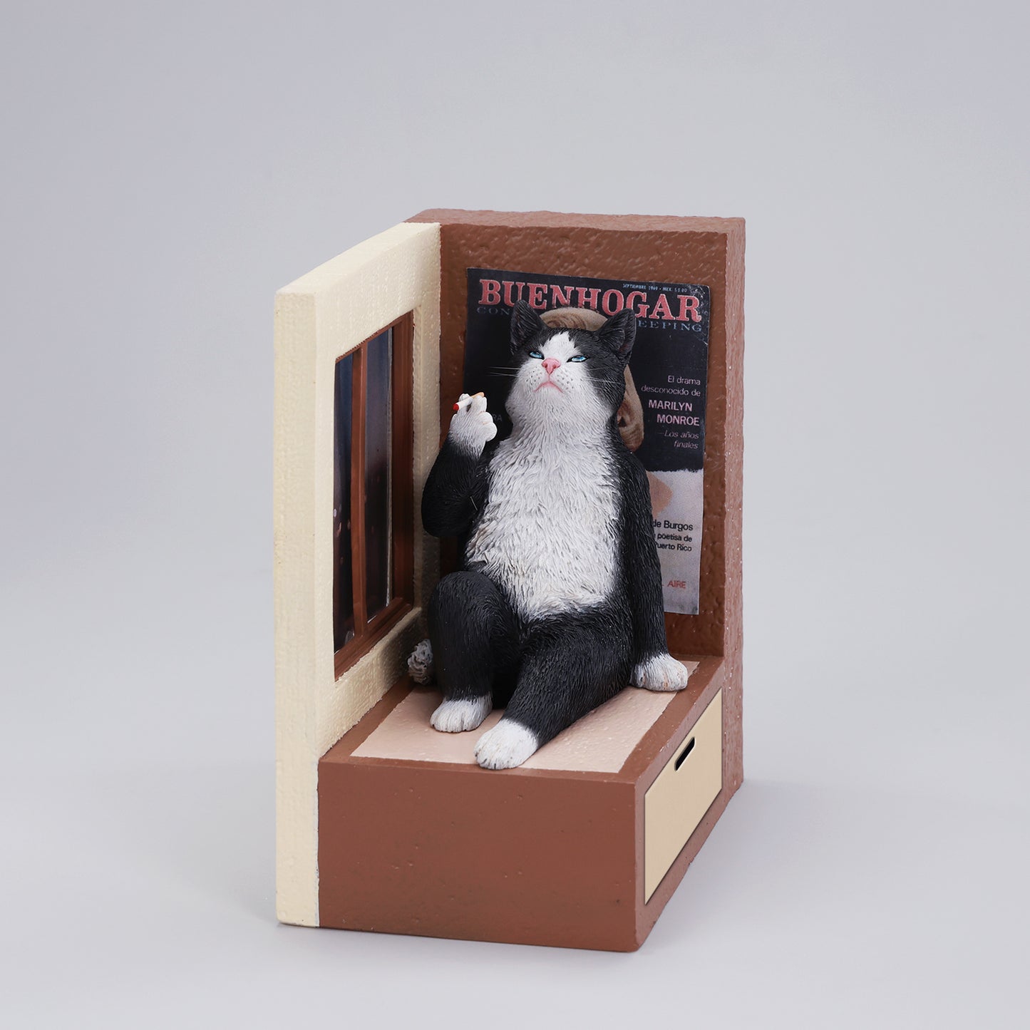 JXK317　窓辺でくゆらせる猫　　【予約】  JXK Studio出品