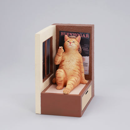 JXK317　窓辺でくゆらせる猫　　【予約】  JXK Studio出品
